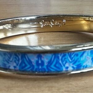 Lilly Pulitzer Floral Blue and pink Bracelet